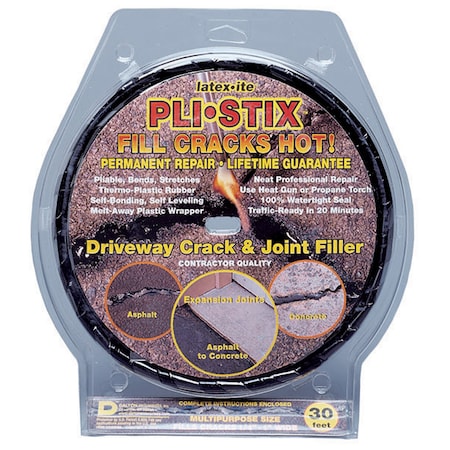 Pli-Stix Latex-Ite Pli-Stix Black Asphalt Asphalt Crack Filler 2 lb 35099